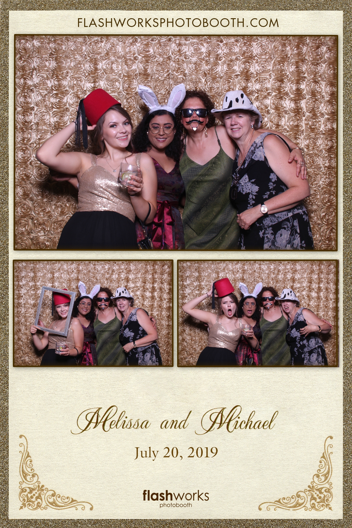 Michael and Melissa's Wedding | View more photos from the event at gallery.flashworksphotobooth.com/u/FlashworksPhotoboothInc/Michael-and-Melissas-Wedding